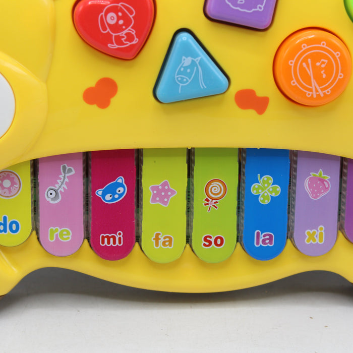 Cow Shape Piano with Light & Sound