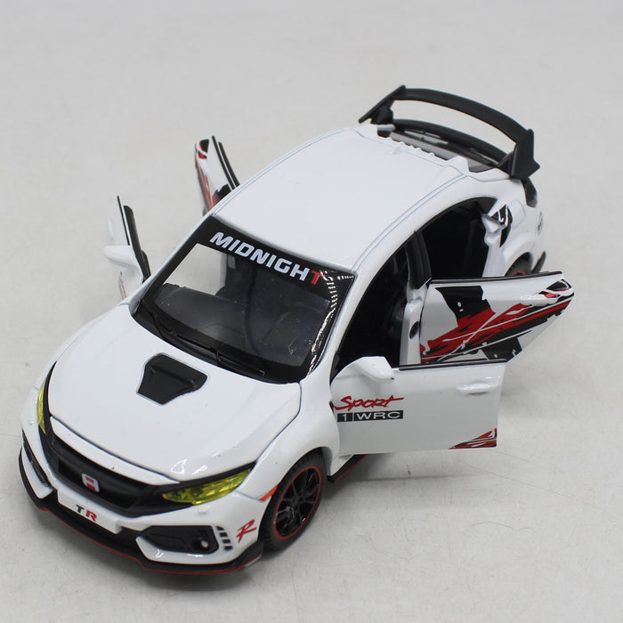 Diecast Civic Type-R Modified Car with Light & Sound