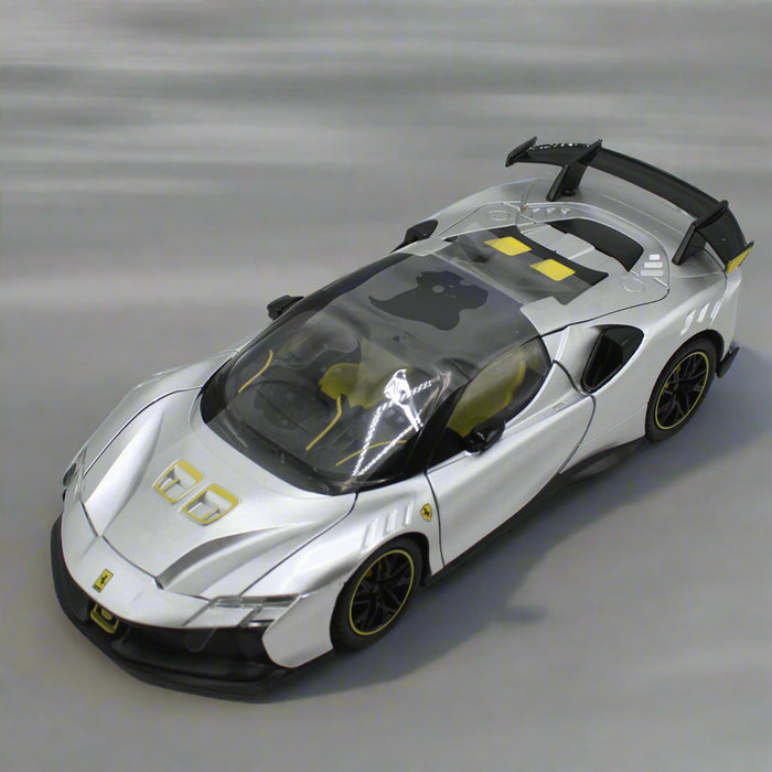 Diecast Ferrari SF90XX Car with Light & Sound
