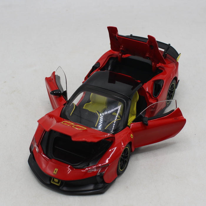 Diecast Ferrari SF90XX Car with Light & Sound
