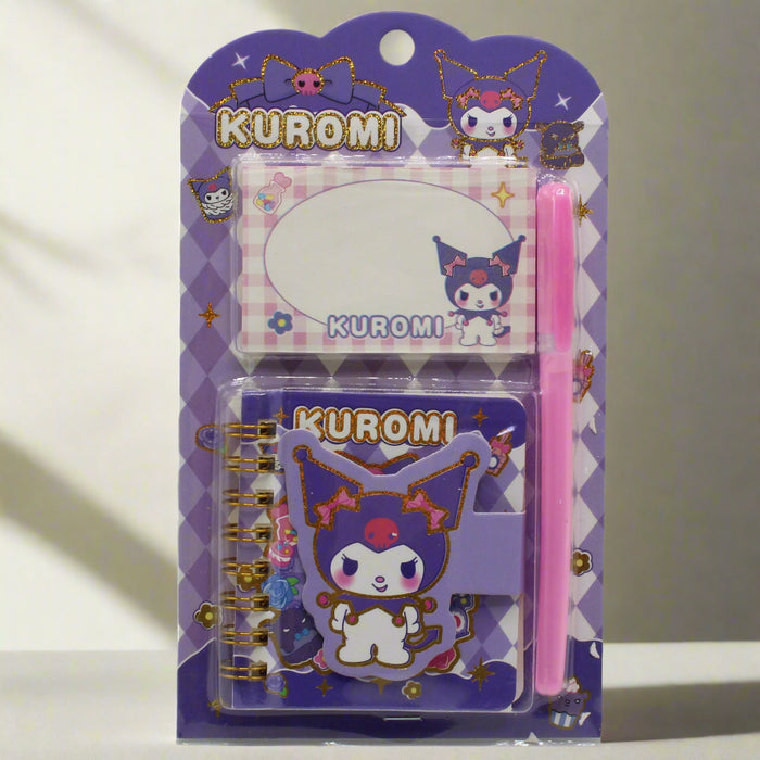 Kuromi Theme diary with Pen