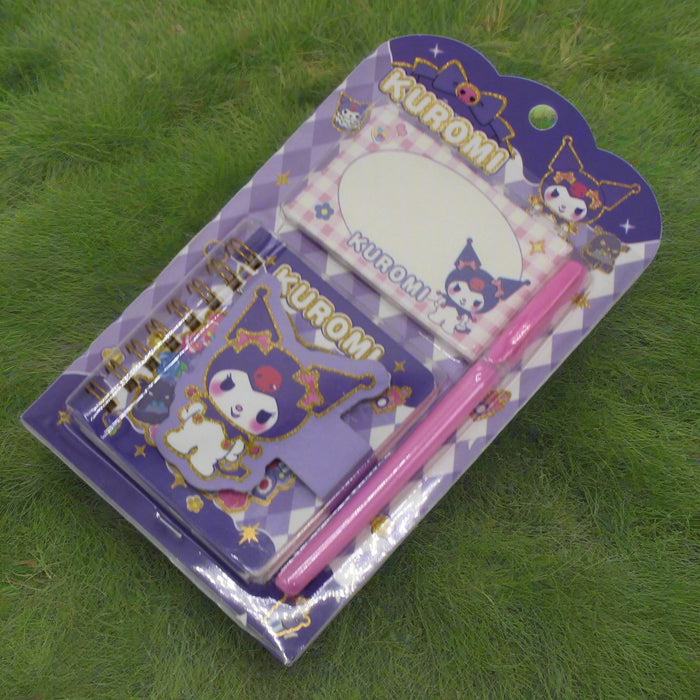 Kuromi Theme diary with Pen