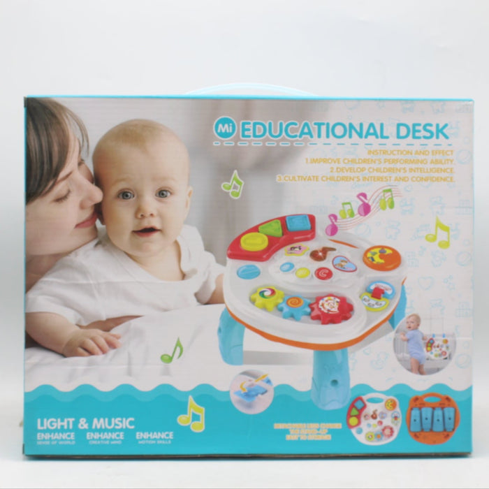 2 in 1 Educational Desk with Light & Sound