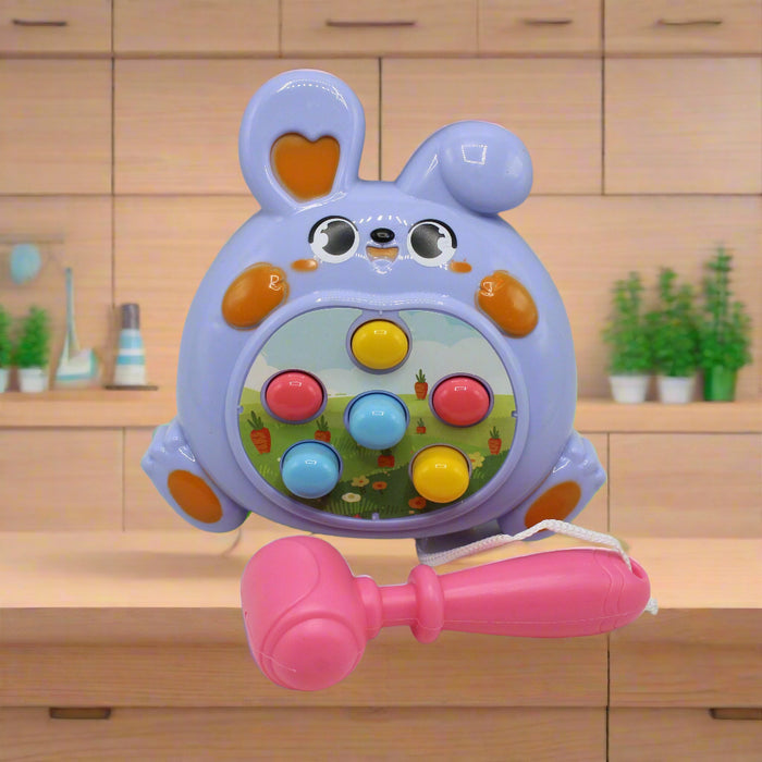 Rabbit Shape Whack-a-Mole with Hammer