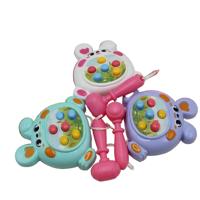 Rabbit Shape Whack-a-Mole with Hammer