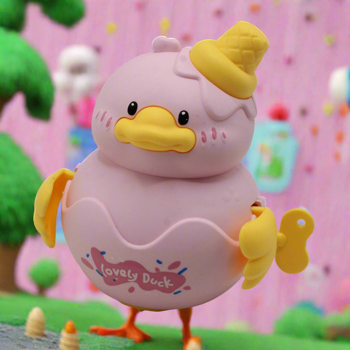 Lovely Duck Friction Toy