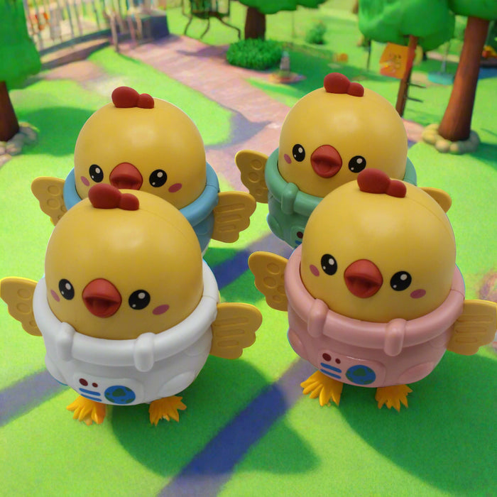 Space Chicken Friction Toy