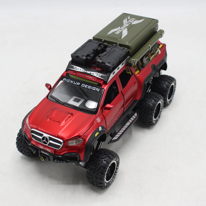 Diecast Mercedes Benz X-Class Truck with Light & Sound