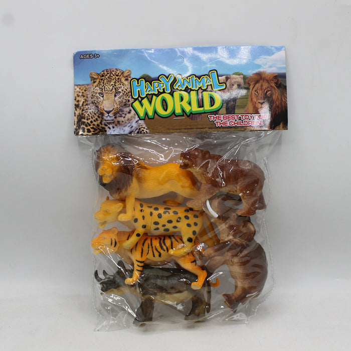 World Animals Pack of 6