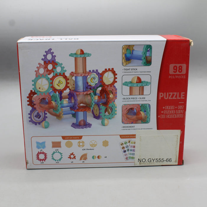 Ball Track Building Blocks 98 Pieces