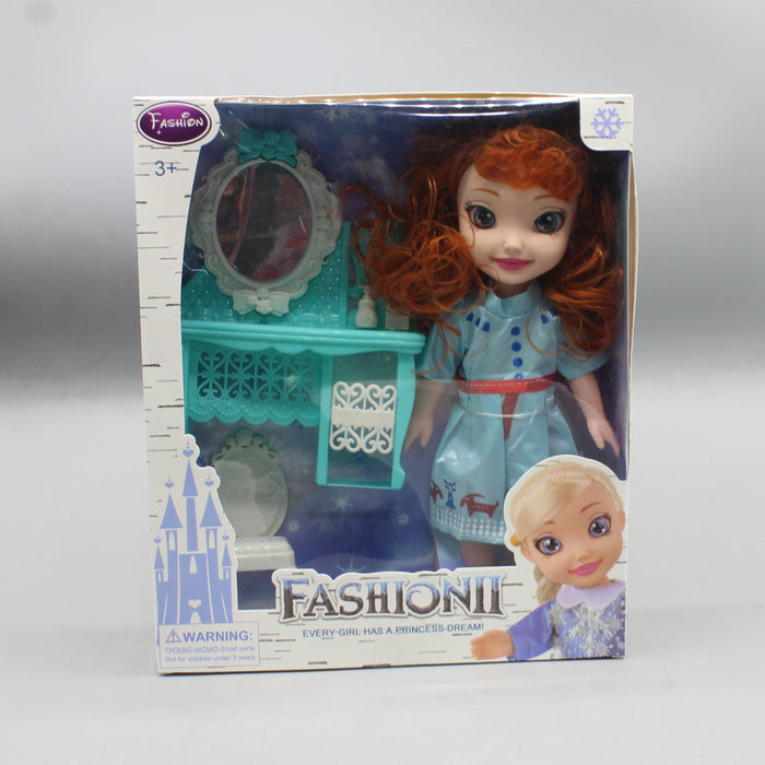 Fashion Cute Doll with Dresser