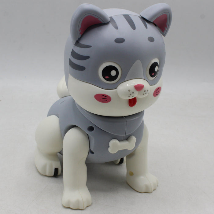 Musical Jumping Cat with Light