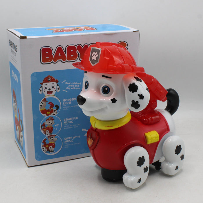 Fire House Dog with Light & Sound