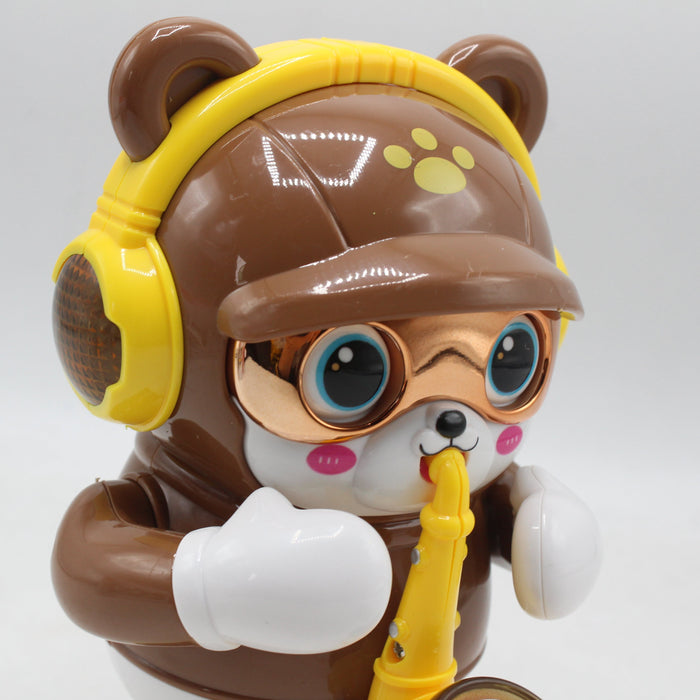 Cute Musical Saxophone Bear