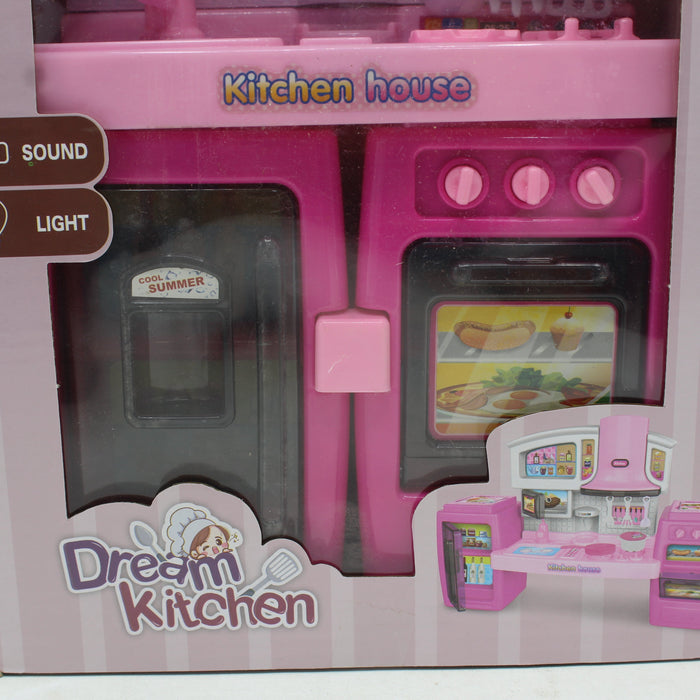 Modern Kitchen Play Set with Light & Sound