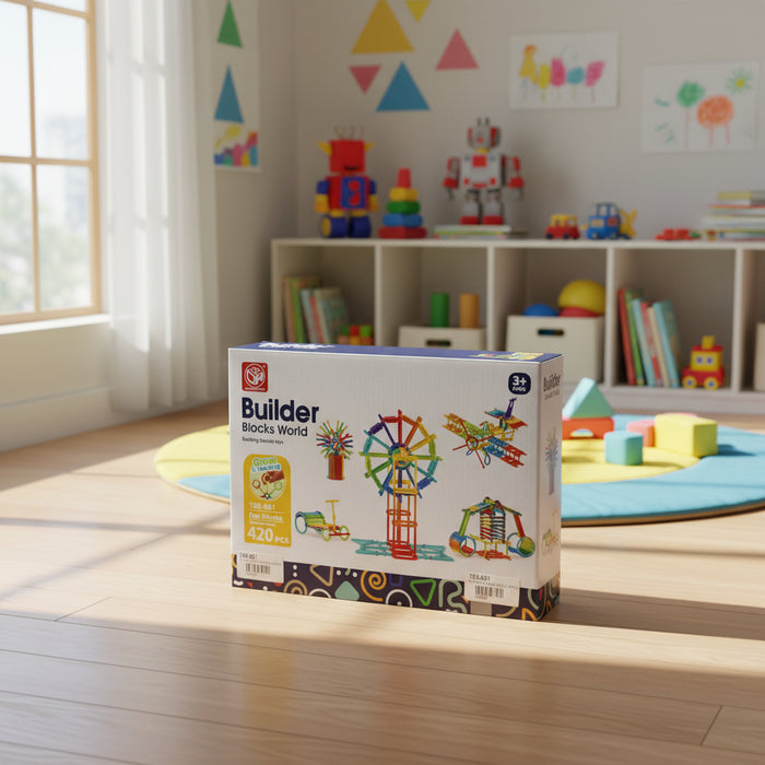 Magnetic Builder Block 420 Pieces