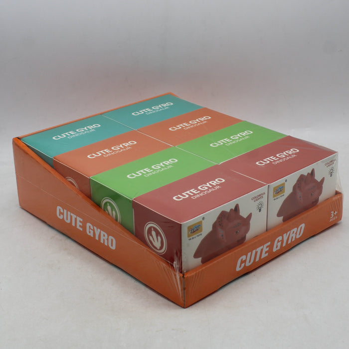 Cute Gyro Dinosaur with Lights