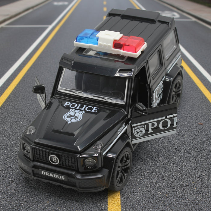 Diecast Police Jeep with Light & Sound