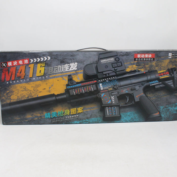 M416 Assault Rifle Crystal Bullet Launcher Gun