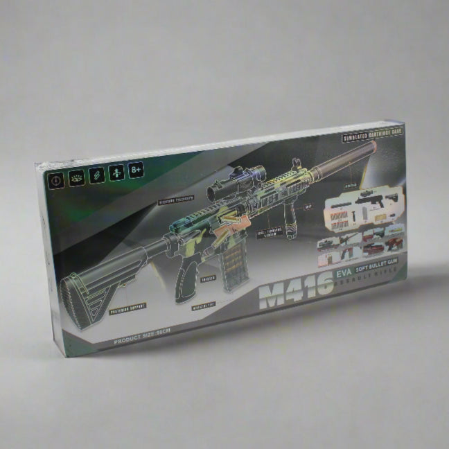 M416 Assault Rifle Eva Soft Bullet Gun