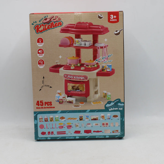 Mini Kitchen Set with Light & Sound