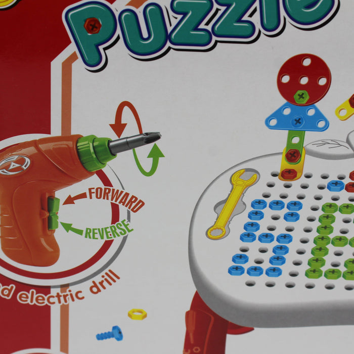 4 in 1 Screw Puzzle Game 187 Pieces