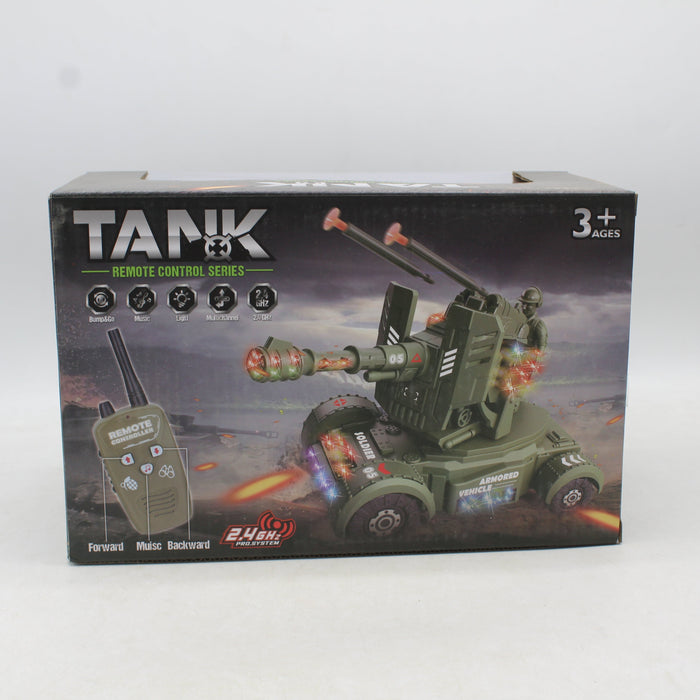 RC Army Tank with Light & Sound