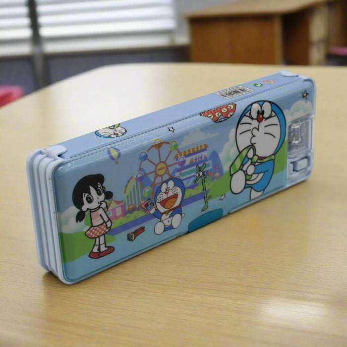 Doremon Theme Geometry Box with Lamp Light