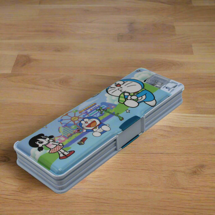 Doremon Theme Geometry Box with Lamp Light