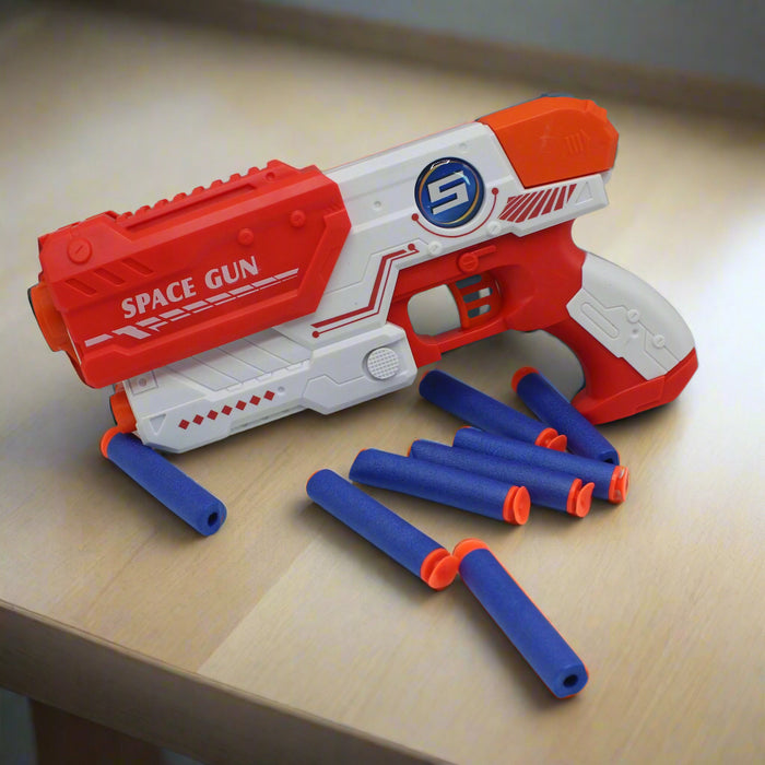 4 in 1 Shooting Space Gun with Space Mask