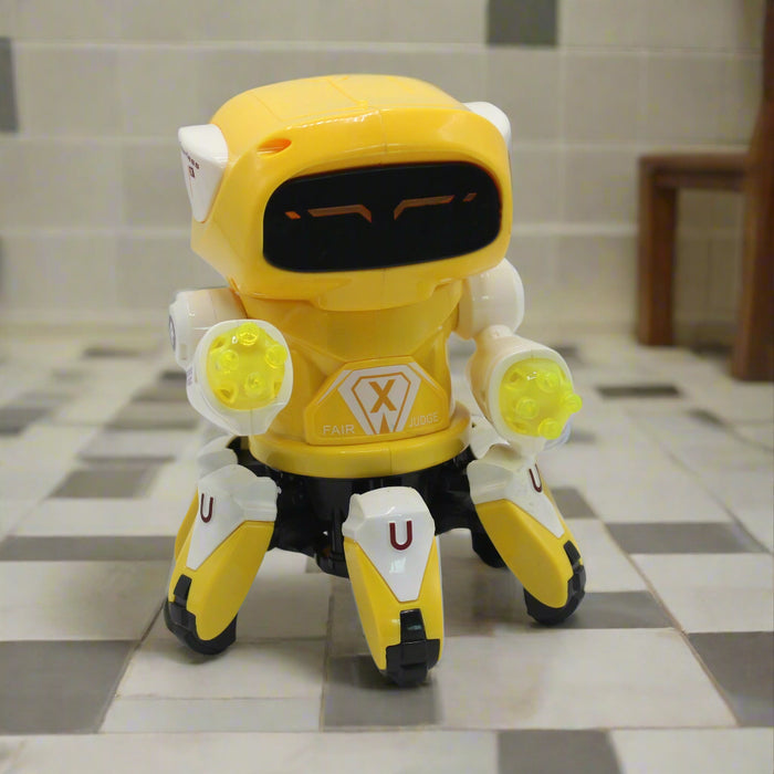 Rock Octopus Man with Light & Sound