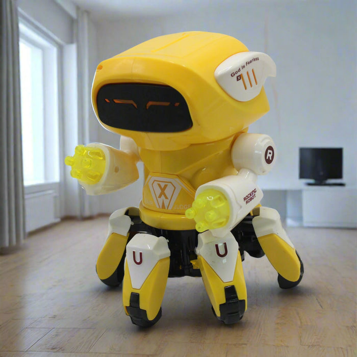 Rock Octopus Man with Light & Sound