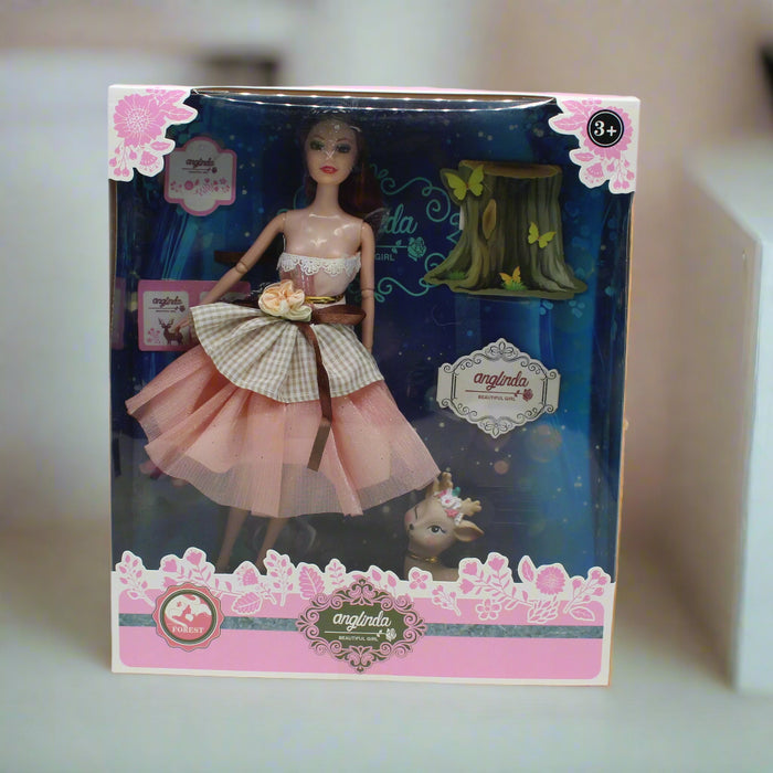 Forest Doll with Cute Dear