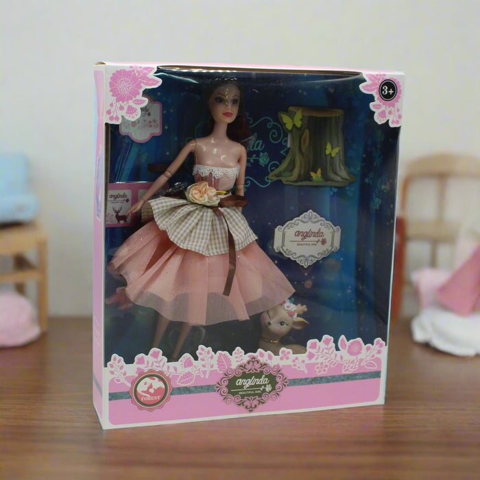 Forest Doll with Cute Dear