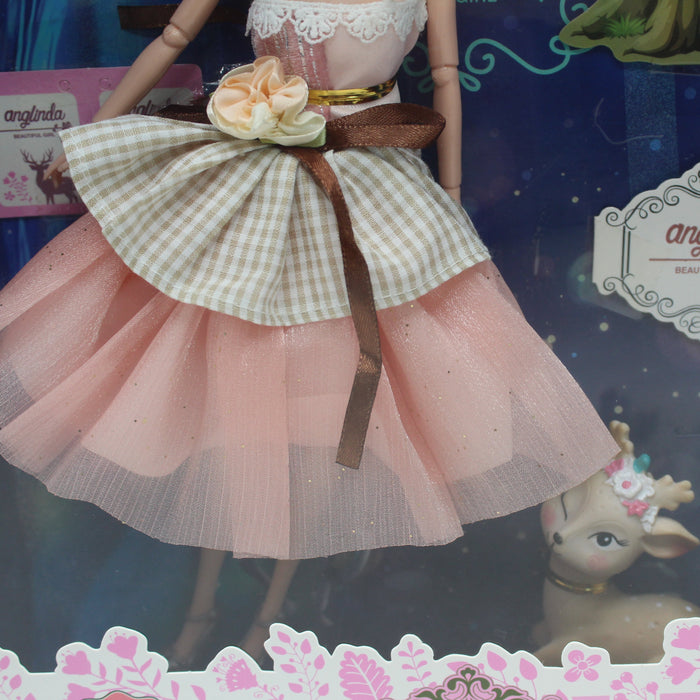 Forest Doll with Cute Dear