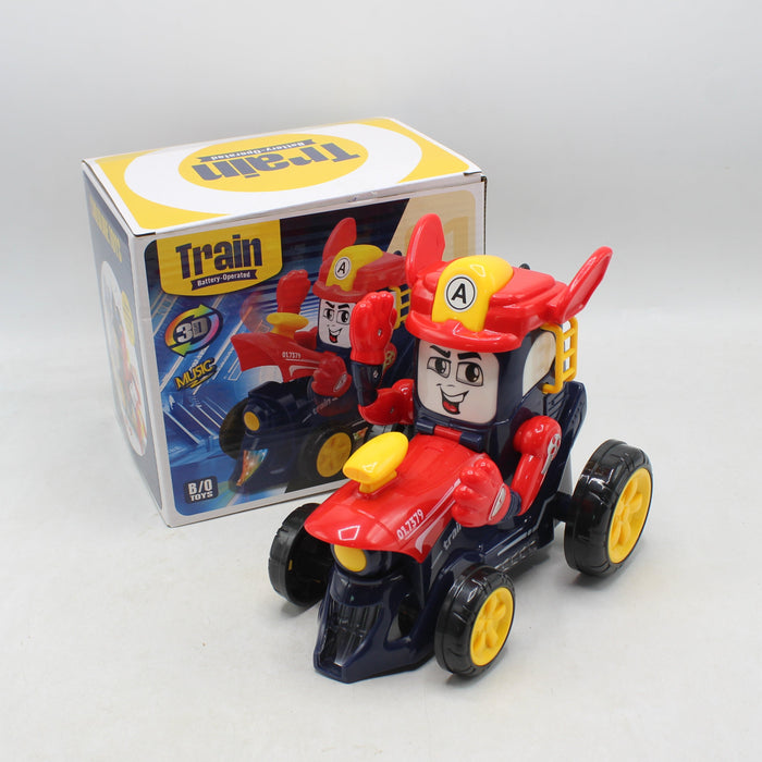 Cartoon Theme Train with Light & Sound