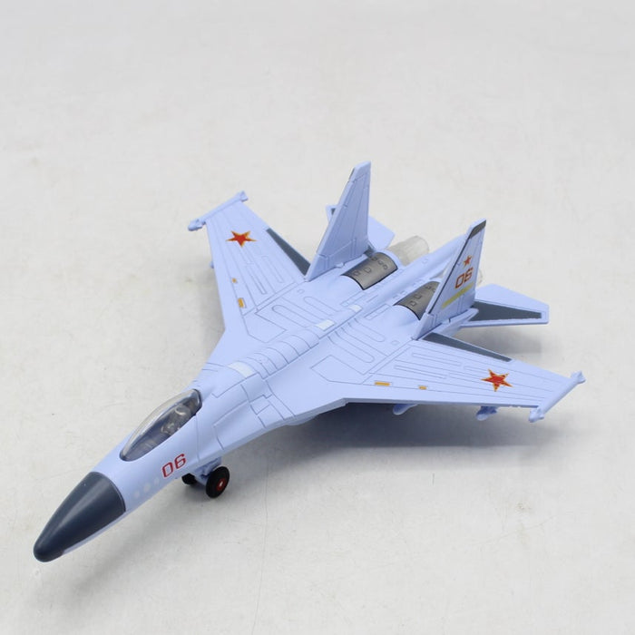 Diecast Fighter Airplane with Light & Sound