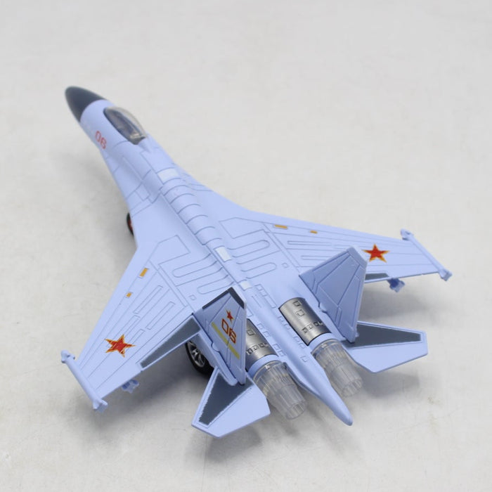 Diecast Fighter Airplane with Light & Sound