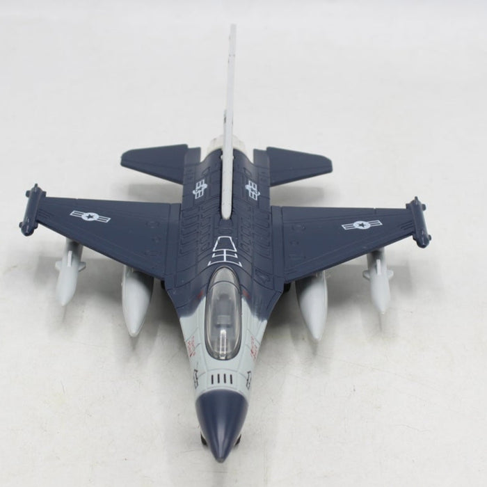 Diecast Fighter Airplane with Light & Sound