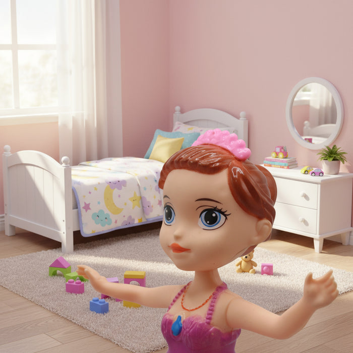 Electric 2 in 1 Gear Mermaid with Light & Sound