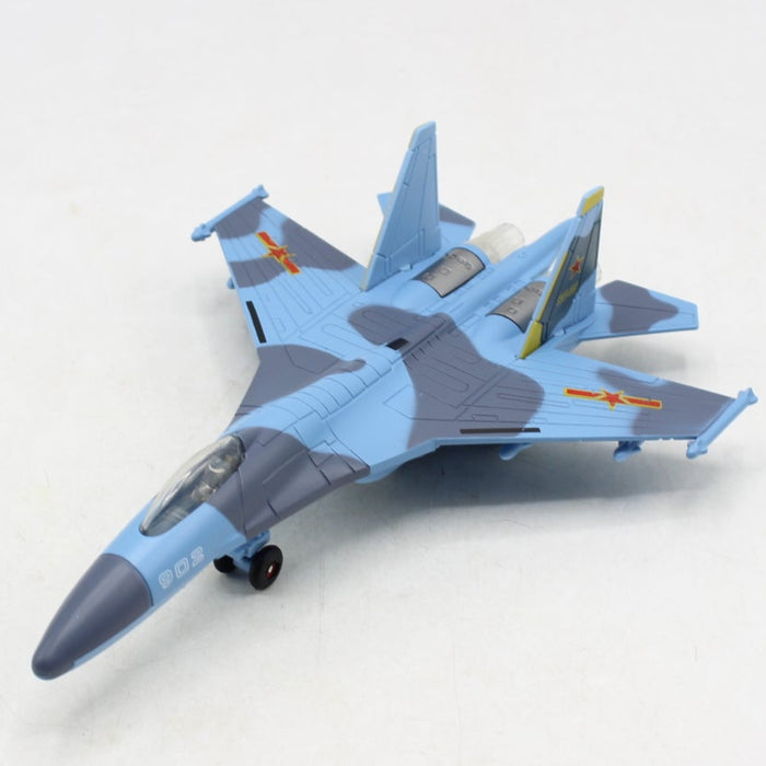 Diecast Fighter Airplane with Light & Sound