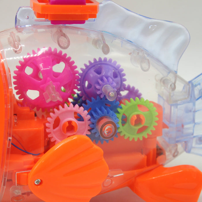 Electric 2 in 1 Gear Mermaid with Light & Sound