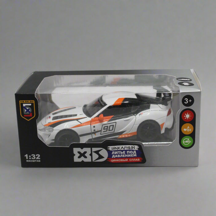 Diecast Toyota Supra GT4 with Light & Sound