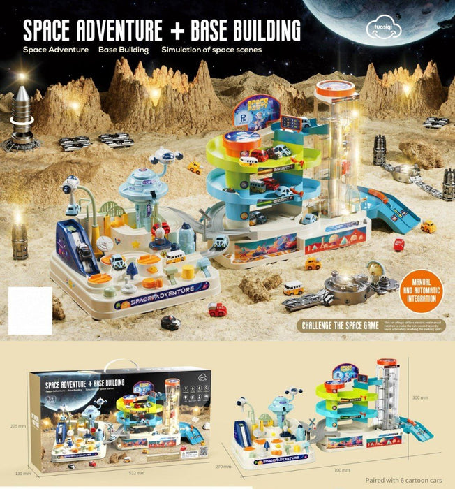 Space Base Building Set with Light & Sound