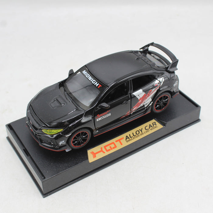Diecast Civic Type-R Modified Car with Light & Sound