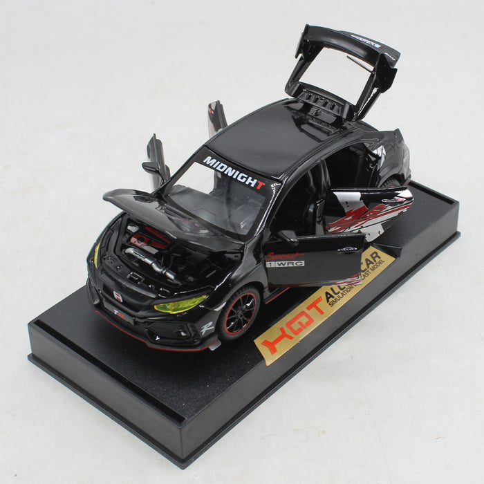 Diecast Civic Type-R Modified Car with Light & Sound