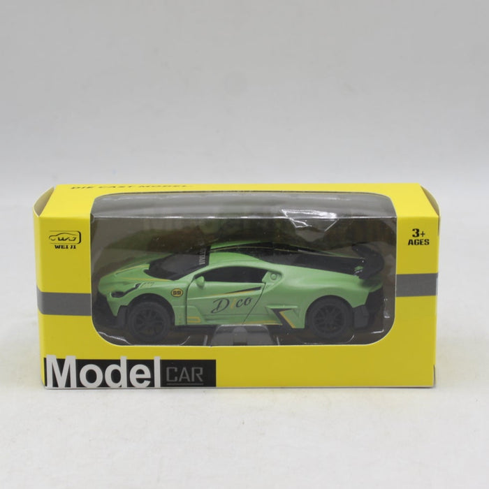 Diecast Bugatti Car with Light & Sound