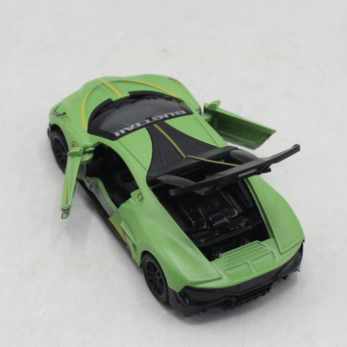 Diecast Bugatti Car with Light & Sound
