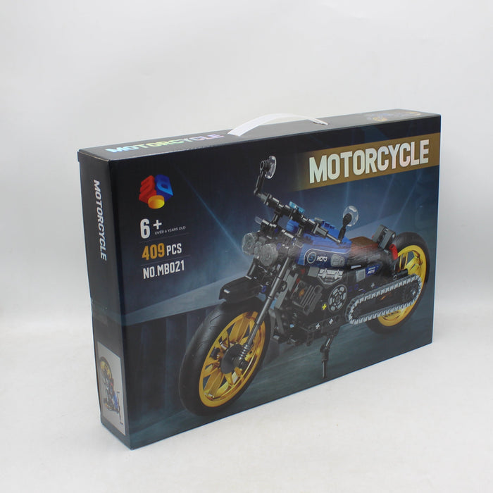 Building Block Motorcycle  409 Pieces