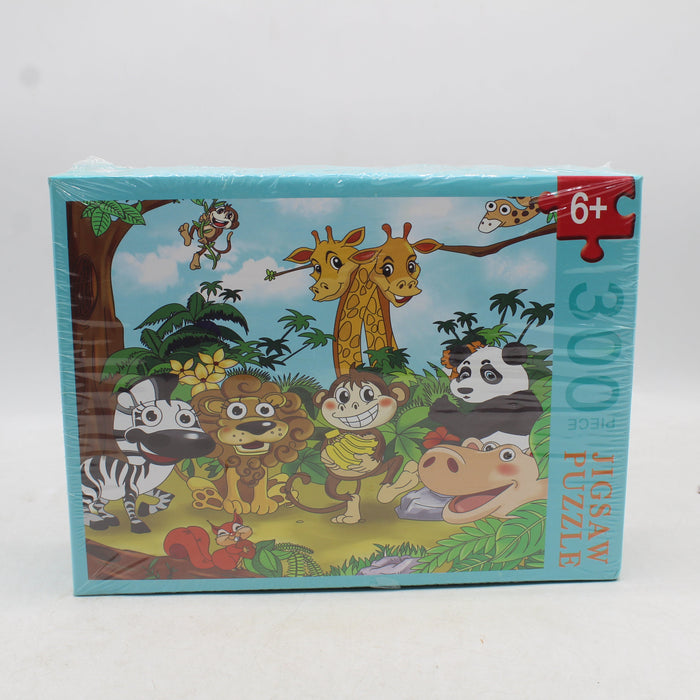 Jungle Animals Jigsaw Puzzle Game 300 Pieces